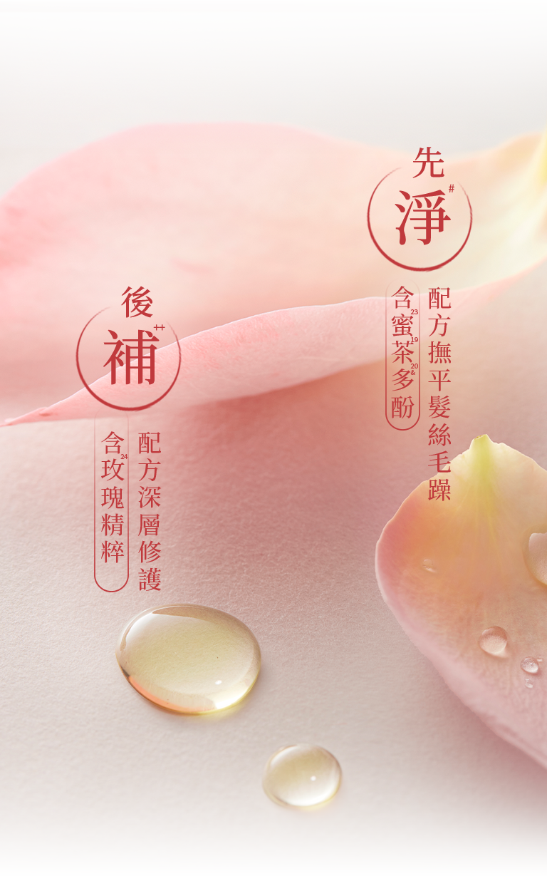 先淨後補-配方撫平髮絲毛躁 手機版